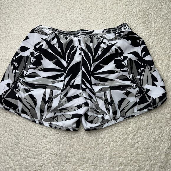 Old Navy Active Go Dry Black White Print Running Shorts XL 14 - Picture 3 of 8